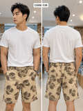 Premium Men’s Casual Shorts Beige Ash-C39