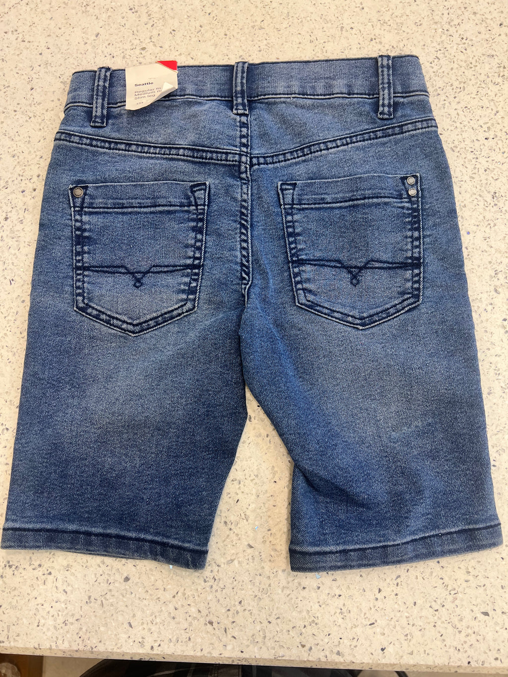 Premium Boys Casual Shorts Medium Blue-C73