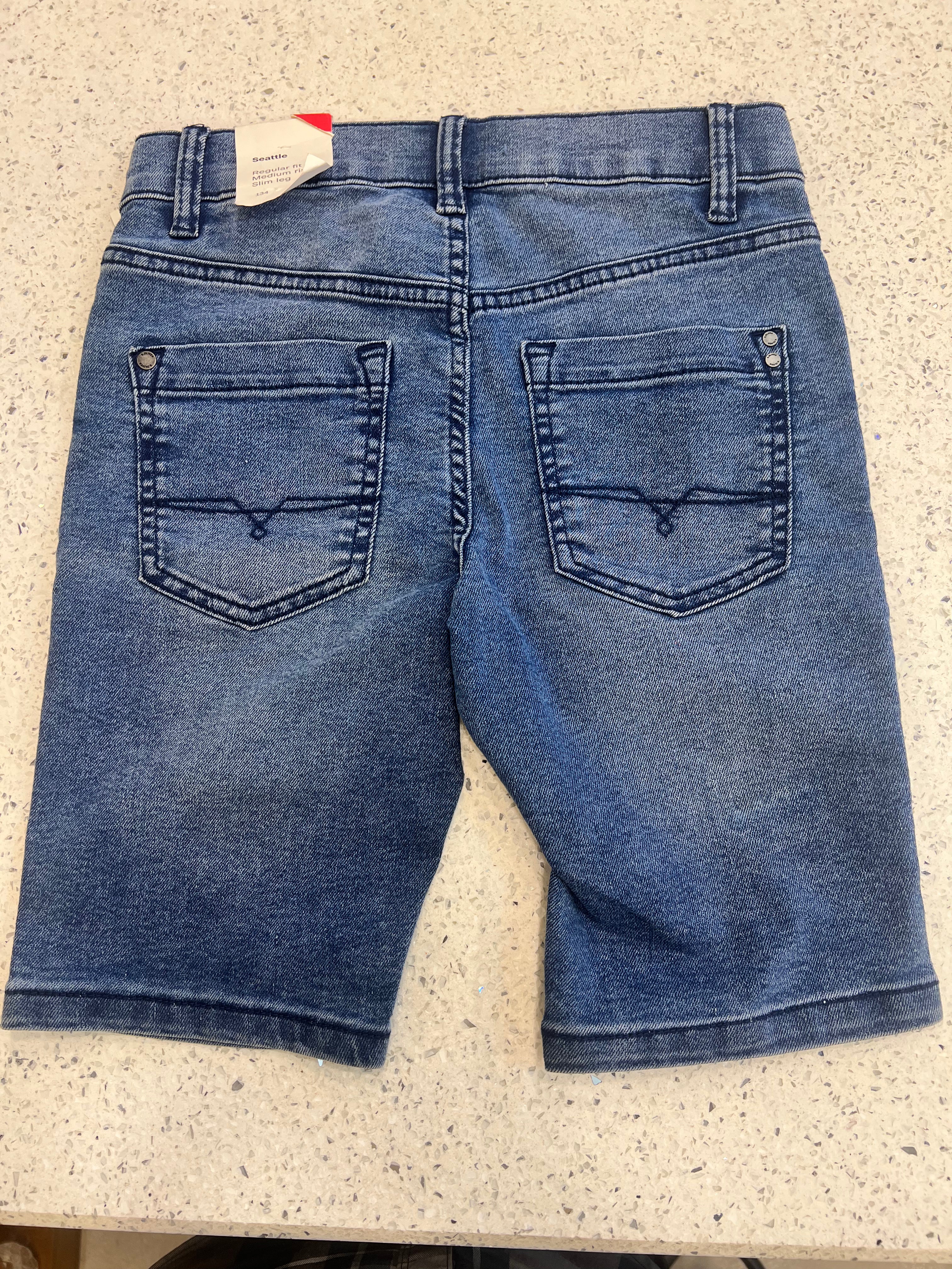 Premium Boys Casual Shorts Medium Blue-C73