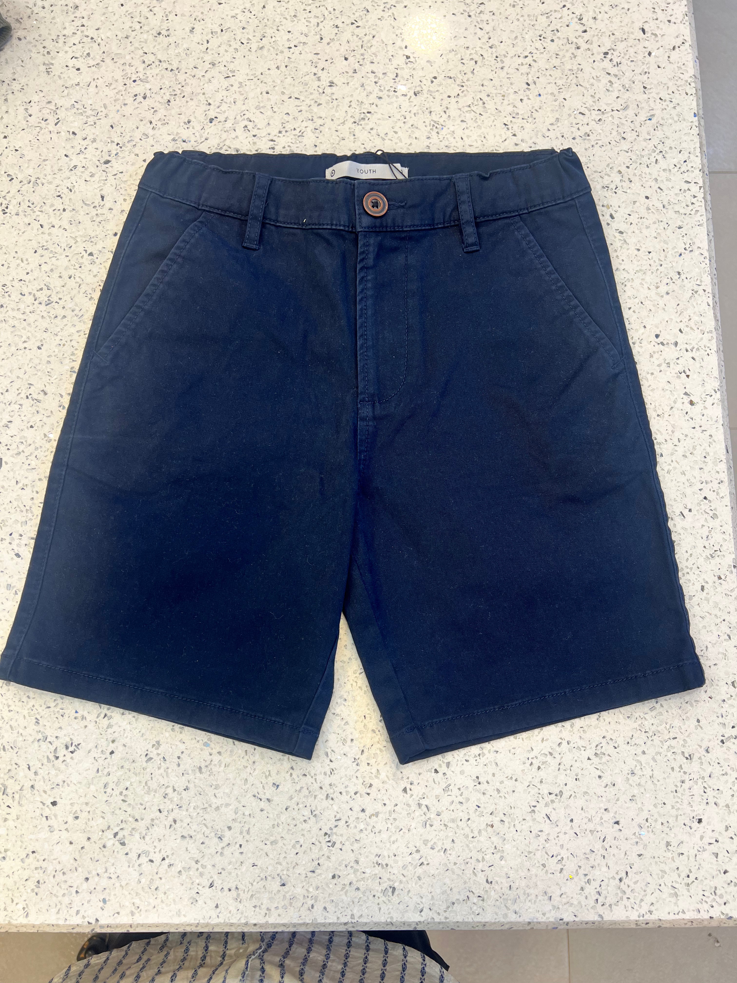 Premium Boys Casual Shorts Navy Blue-C10