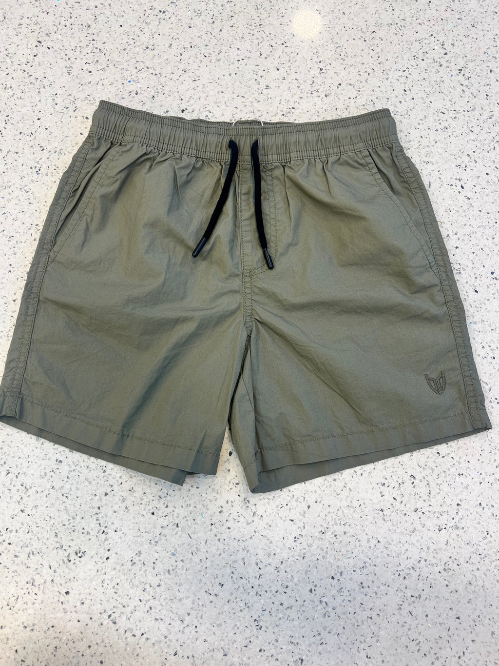 Premium Boys Casual Shorts Olive Green-C426