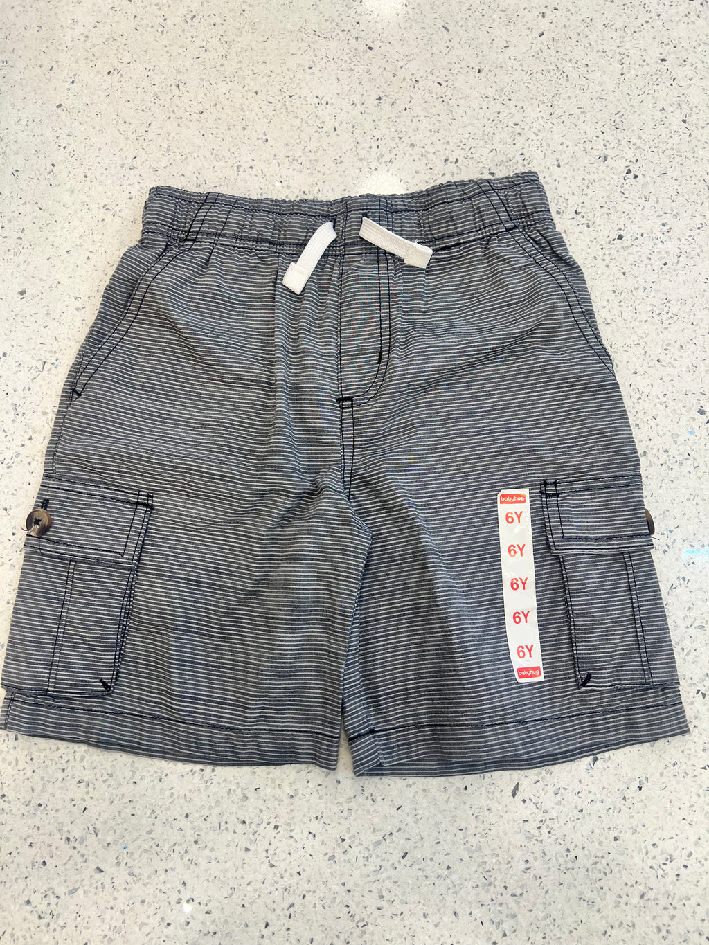 Premium Boys Casual Shorts Charcoal Grey-C427