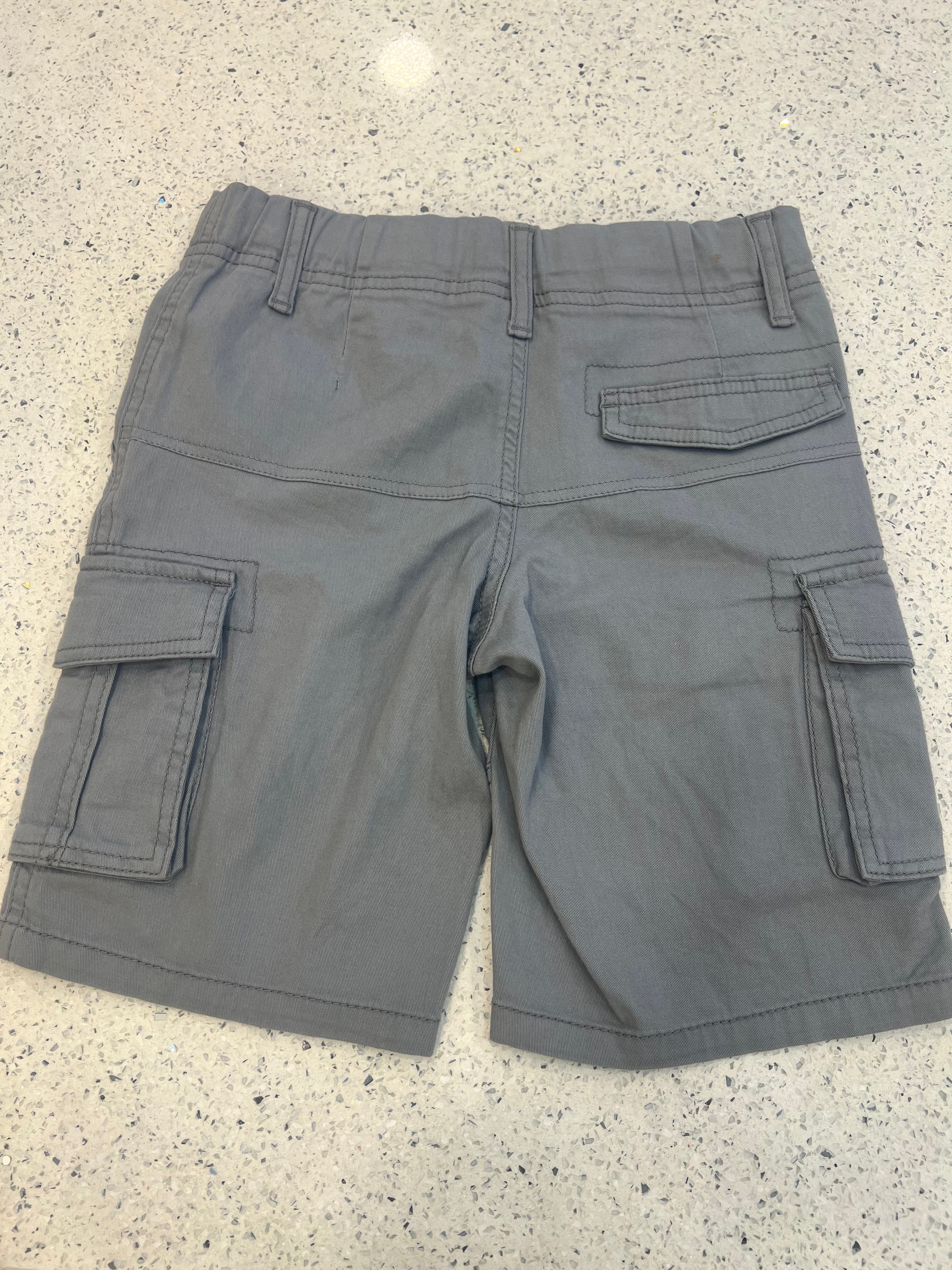 Premium Boys Casual Shorts Charcoal Grey-C428