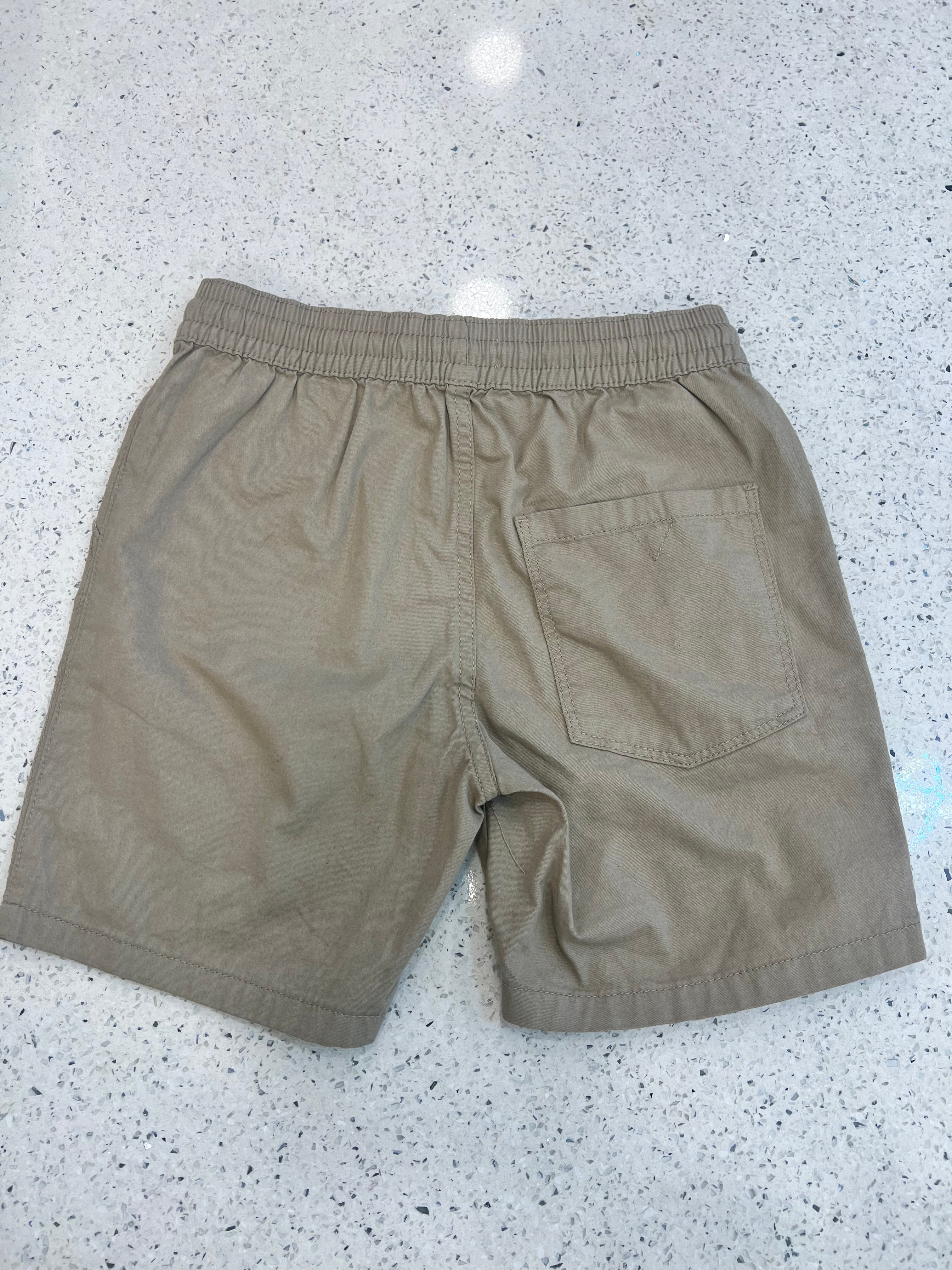 Premium Boys Casual Shorts Stone Khaki-C429