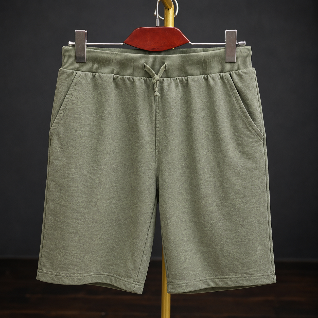 Premium Men’s Casual Shorts OLIVE-C08