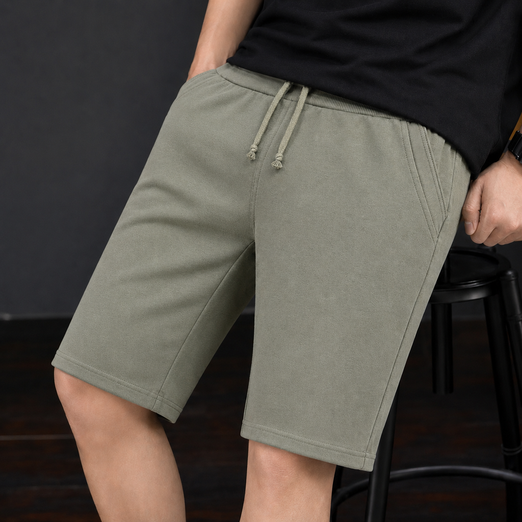 Premium Men’s Casual Shorts OLIVE-C08