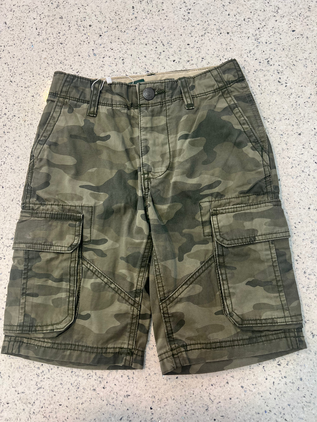 Premium Boys Casual Shorts Army Green-C435