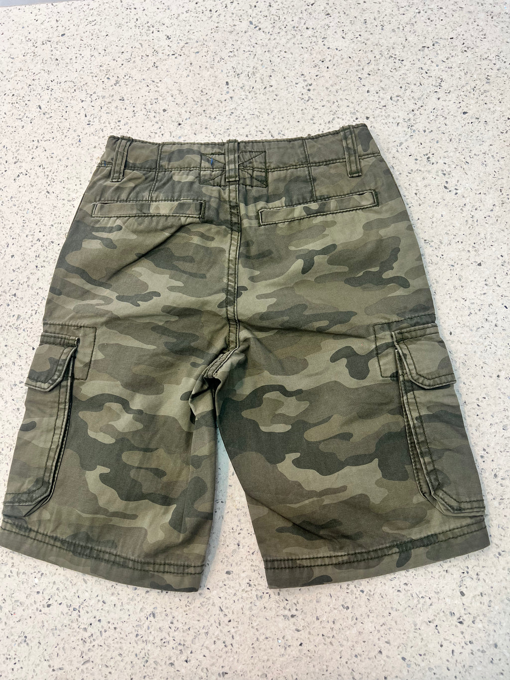 Premium Boys Casual Shorts Army Green-C435