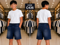 Premium Boys Casual Shorts Indigo Denim-C436
