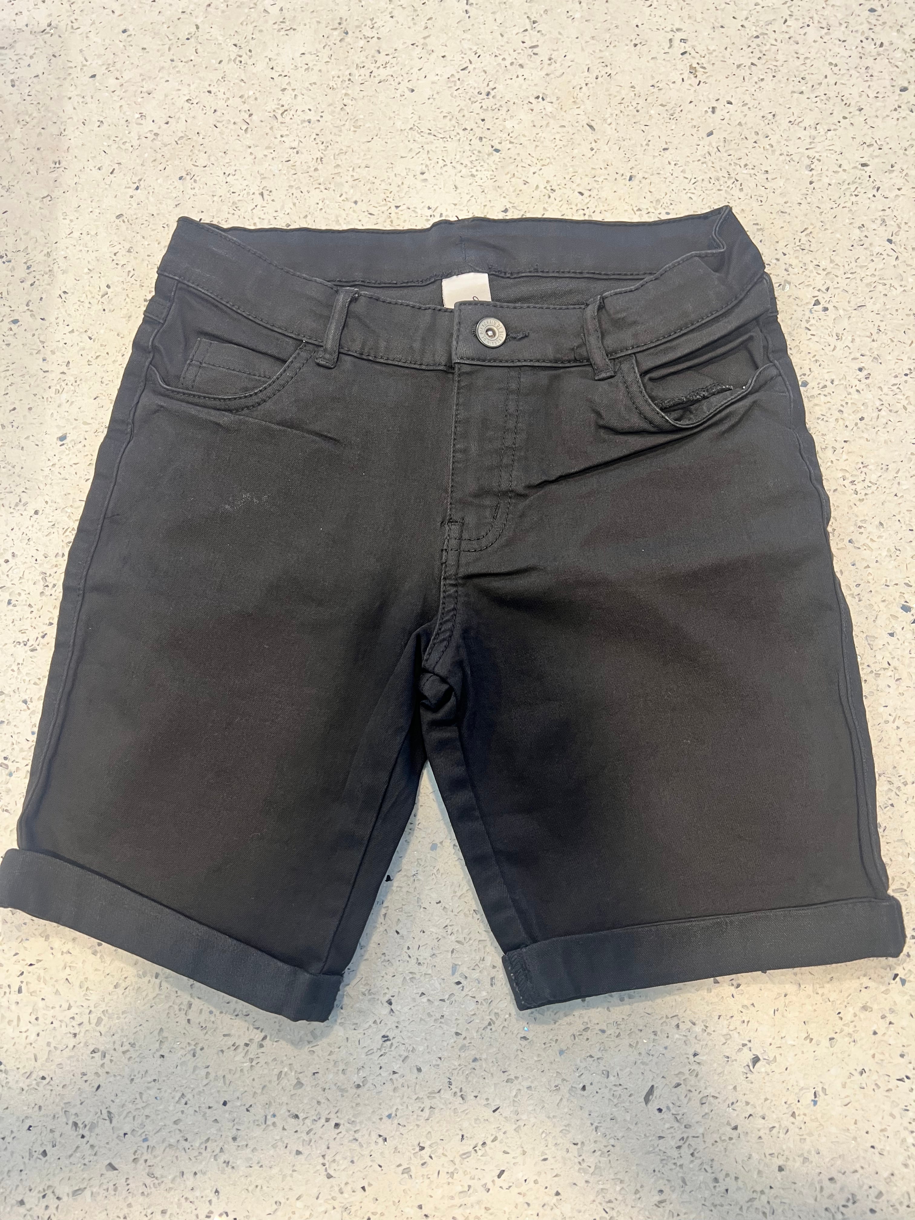 Premium Boys Casual Shorts Black-C437