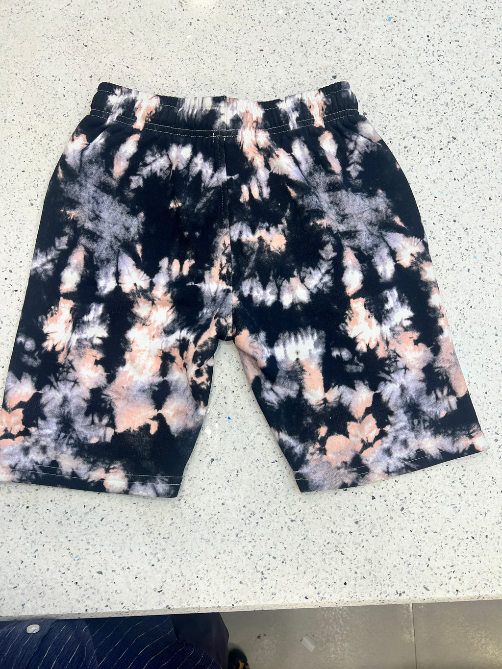 Premium Boys Casual Shorts Black Peach-C438