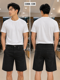Premium Men's Casual Shorts Jet Black-C09