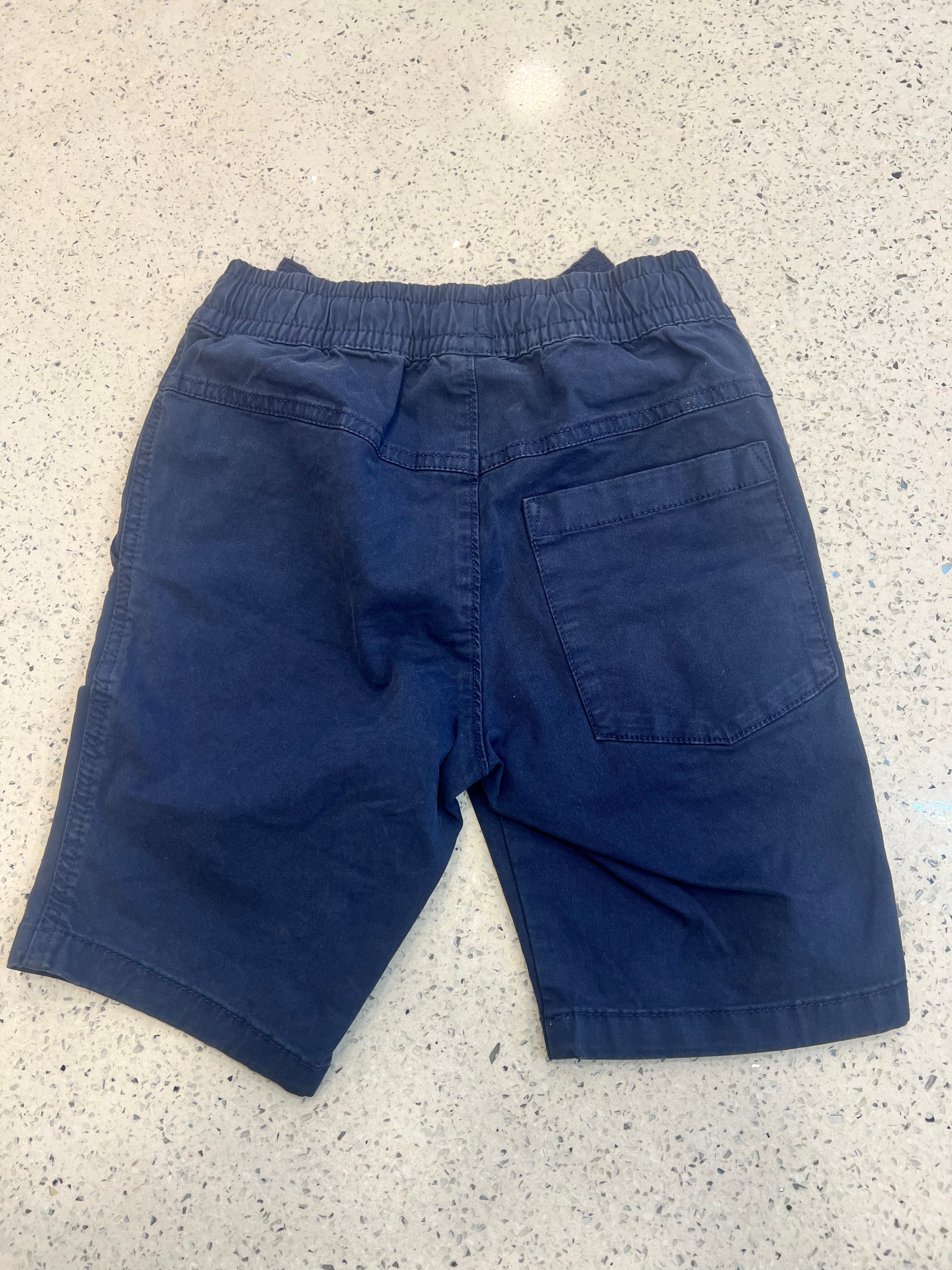 Premium Boys Casual Shorts Navy Blue-C441