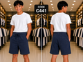 Premium Boys Casual Shorts Navy Blue-C441