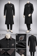 GATSBY Mens Kabli Set KE2602 Black