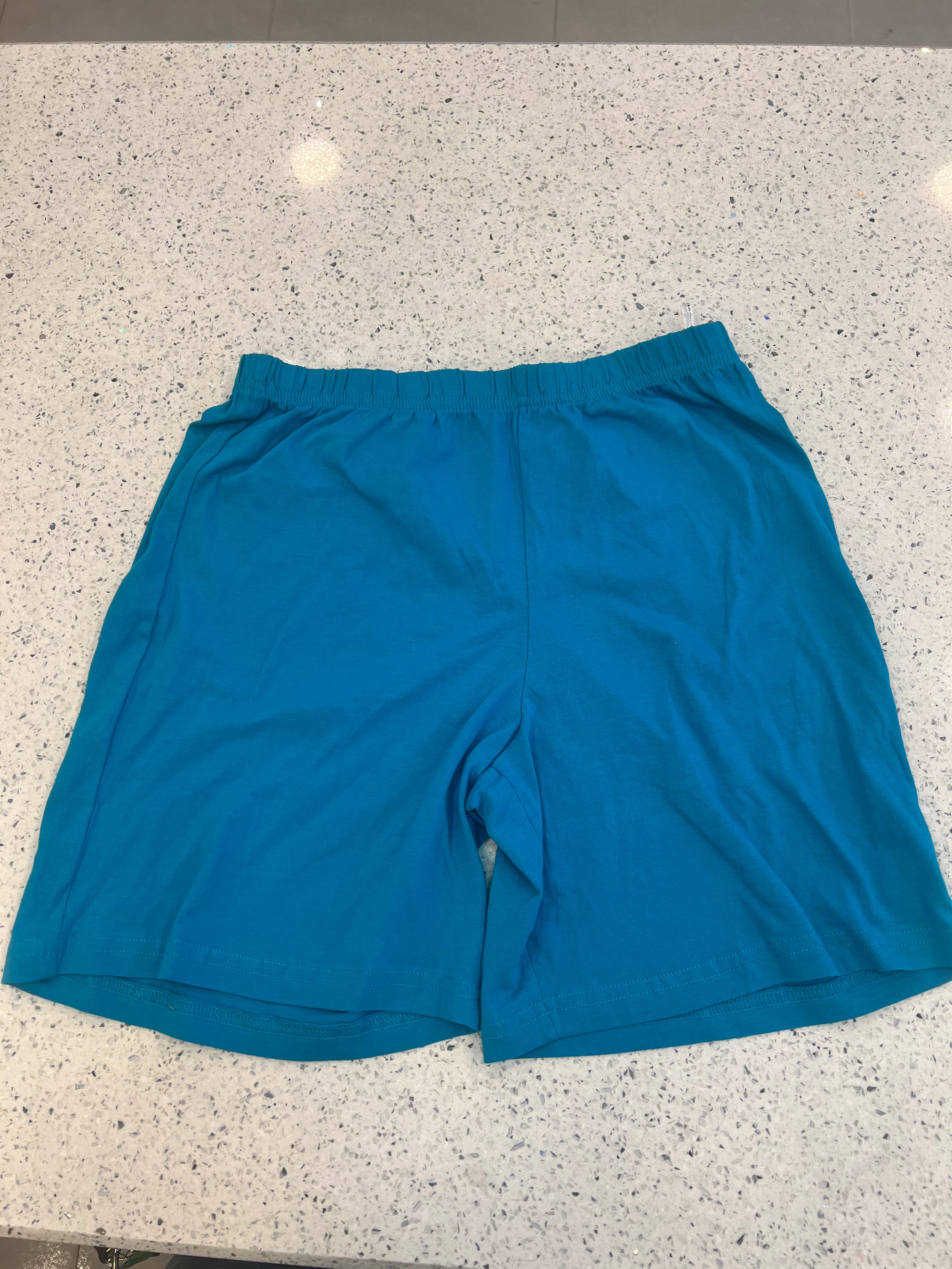 Premium Boys Casual Shorts Turquoise Blue-C442