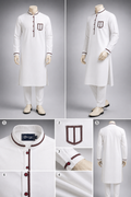 GATSBY Mens Kabli Set KE2601 White