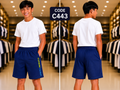 Premium Boys Casual Shotrts Navy Blue-C443