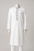 GATSBY Mens Panjabi KE2604 White
