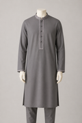 GATSBY Mens Panjabi KE2604 Ash