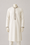 GATSBY Mens Panjabi KE2602 Cream