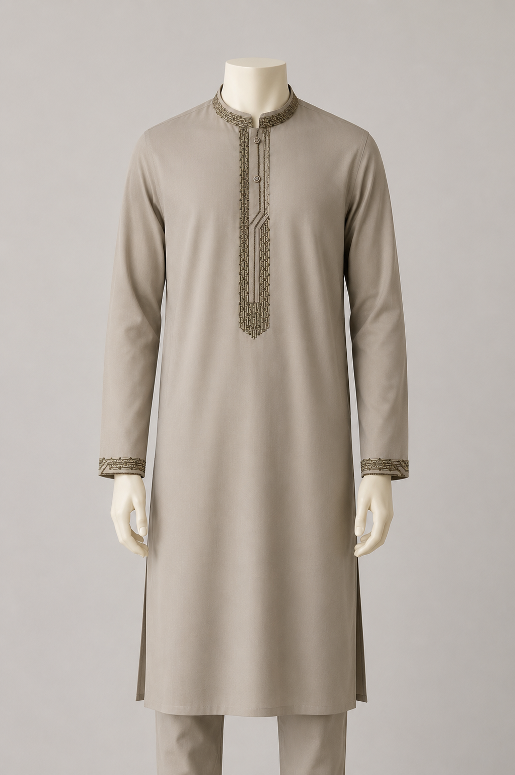 GATSBY Mens Panjabi KE2602 Biskit