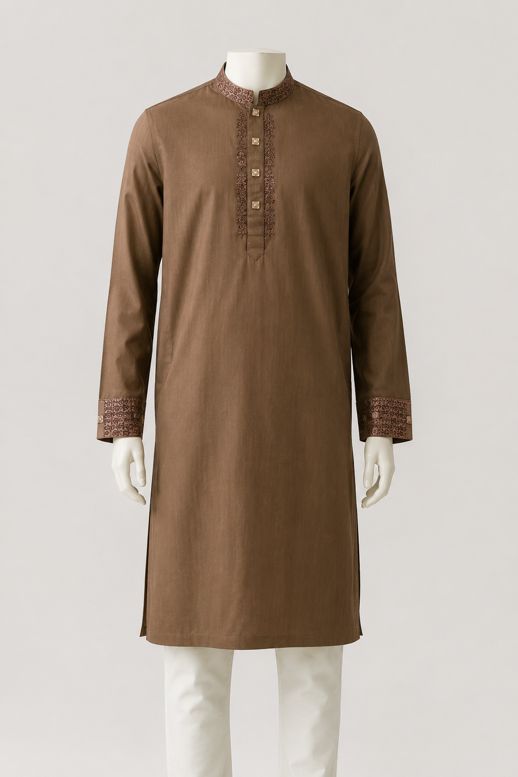 GATSBY Mens Panjabi KE26 Golden