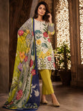 Luxe Botanical Printed Ensemble 3-Piece Set-C459