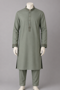 GATSBY Mens Panjabi KE2603 Olive
