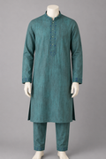 GATSBY Mens Panjabi KE2612 Green