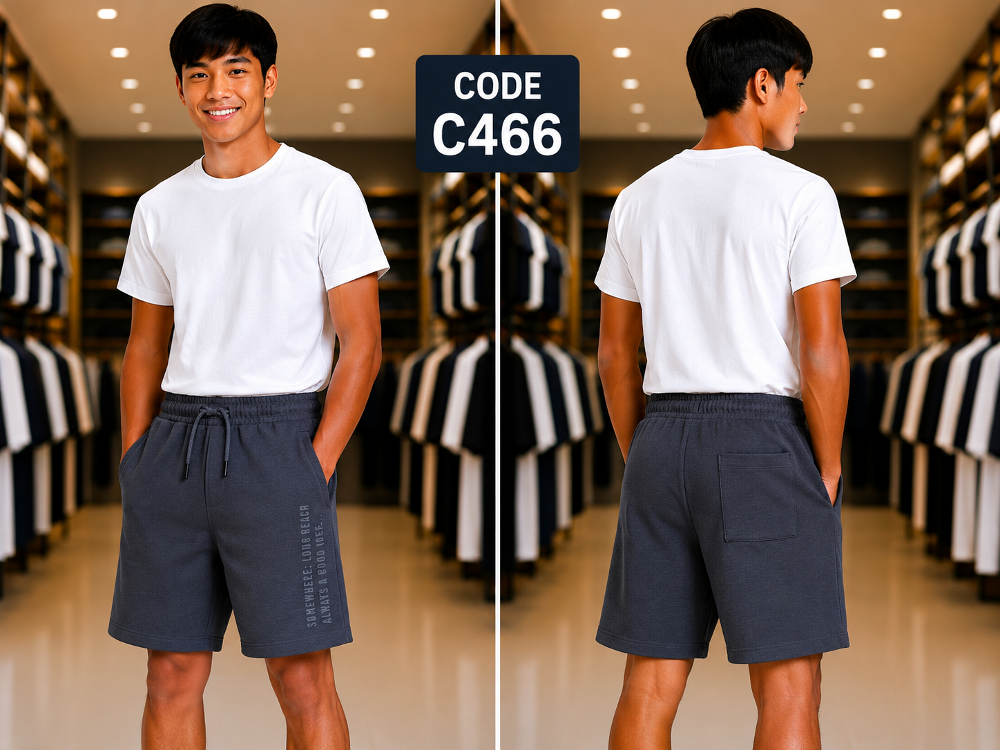 Premium Boys Casual Shorts-C466