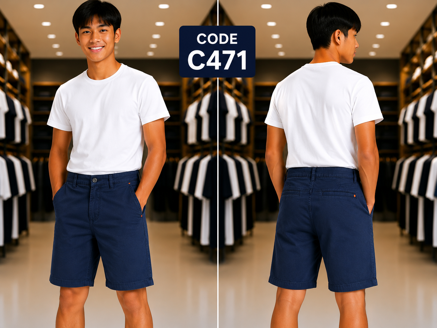 Premium Boys Casual Shorts-C471