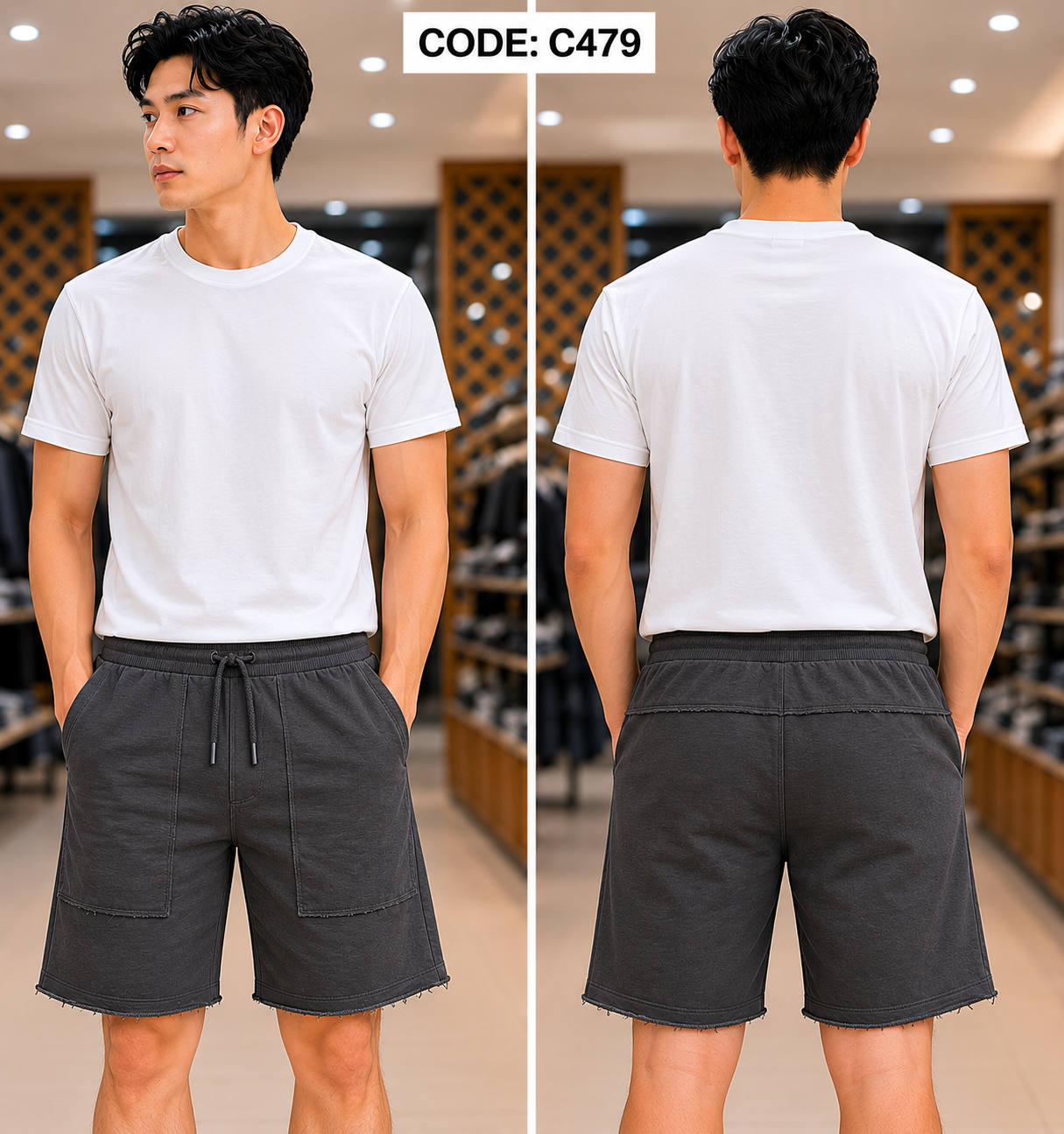 Premium Men’s Casual Shorts-C479