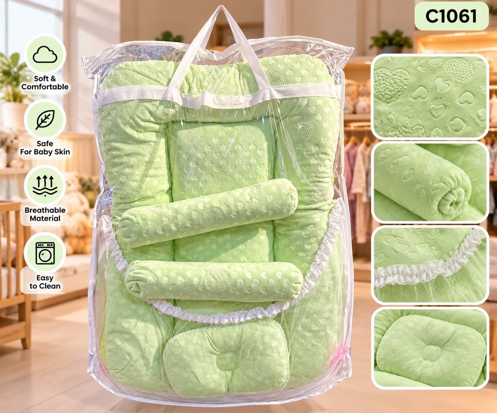 Premium Soft Baby Bedding & Nest Set – C1061