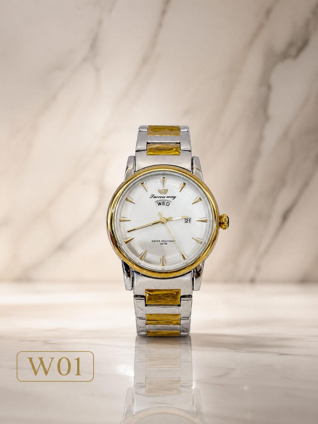 Tokyo Luxe Dual Tone Watch-W01