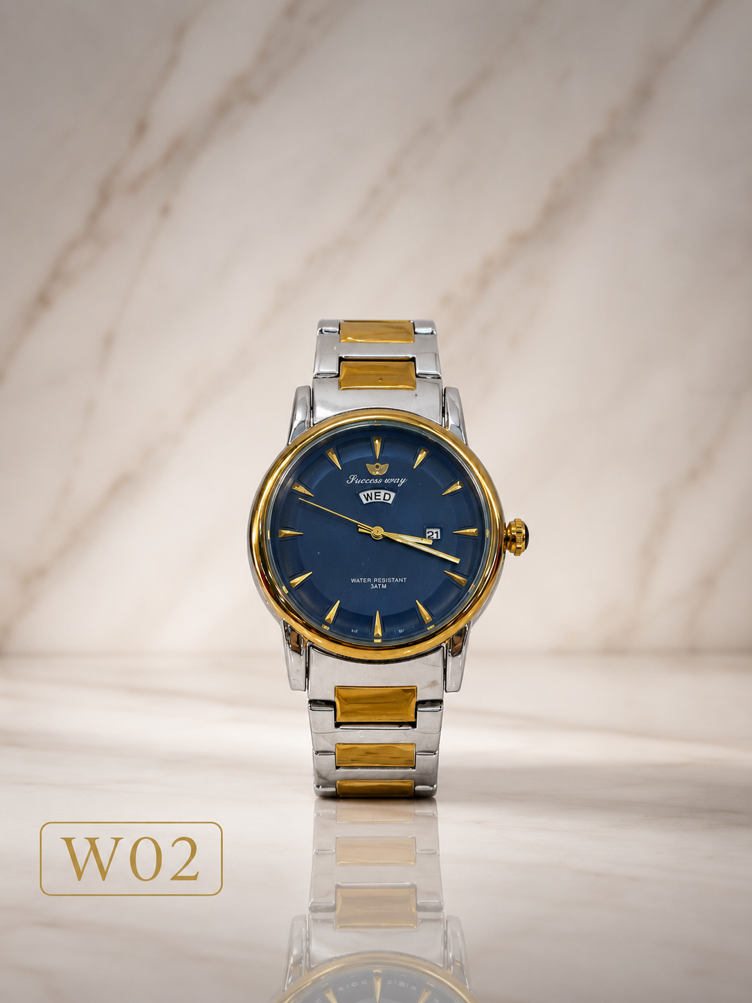 Tokyo Luxe Dual Tone Watch-W02