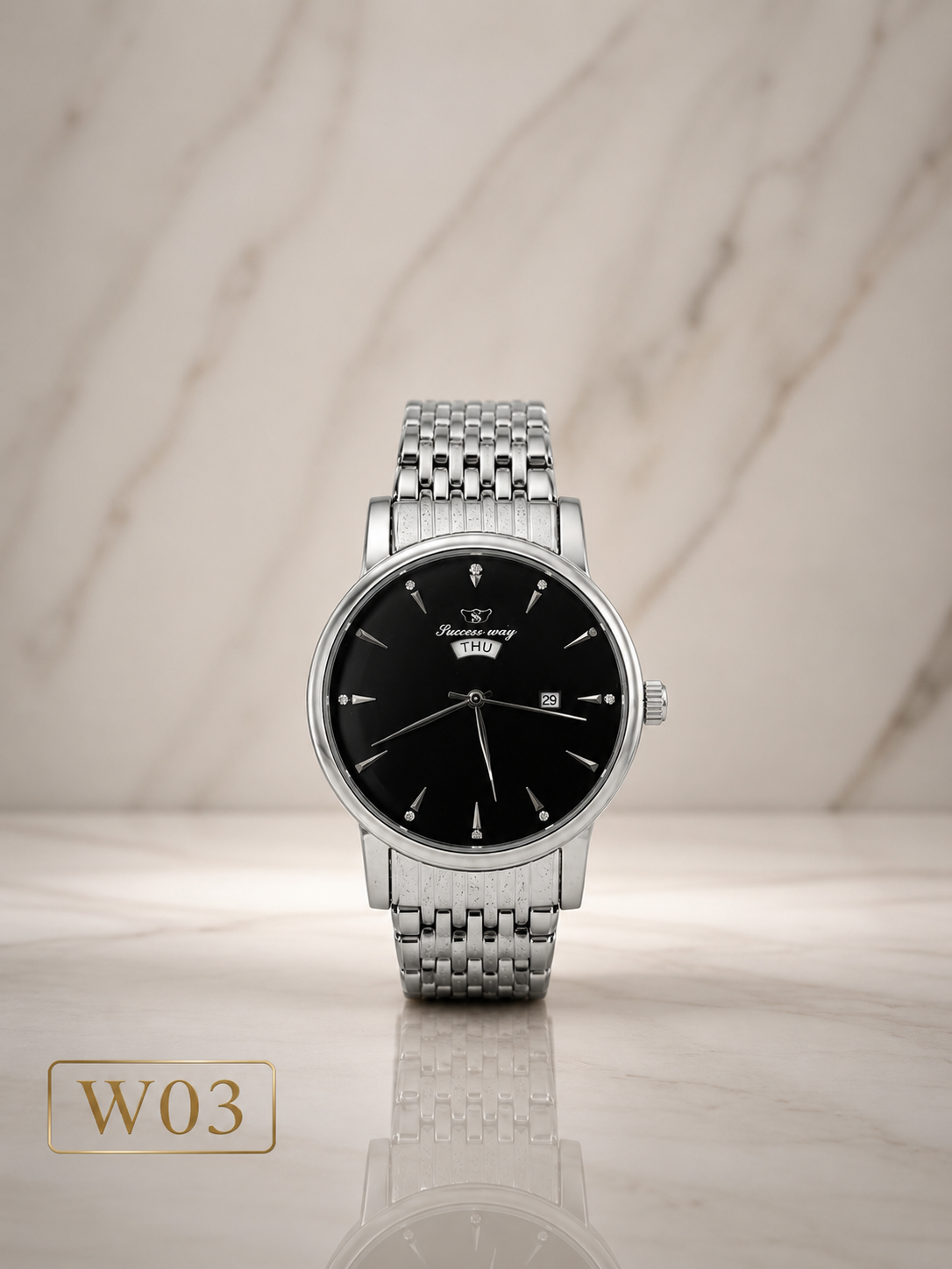 Tokyo Noir Steel Watch-03