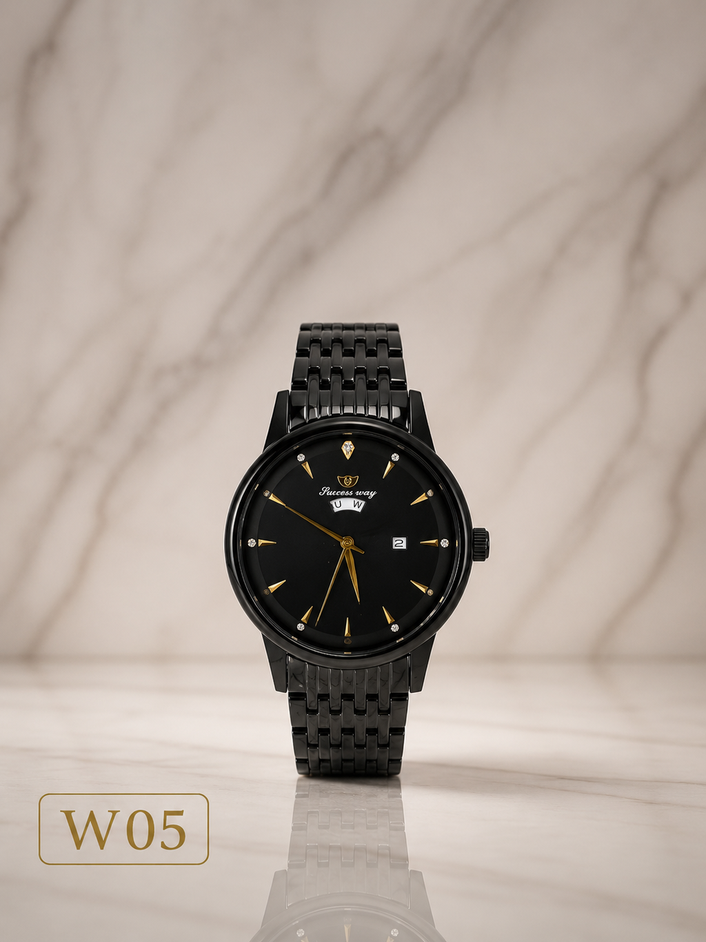 Tokyo Noir Steel Watch-05