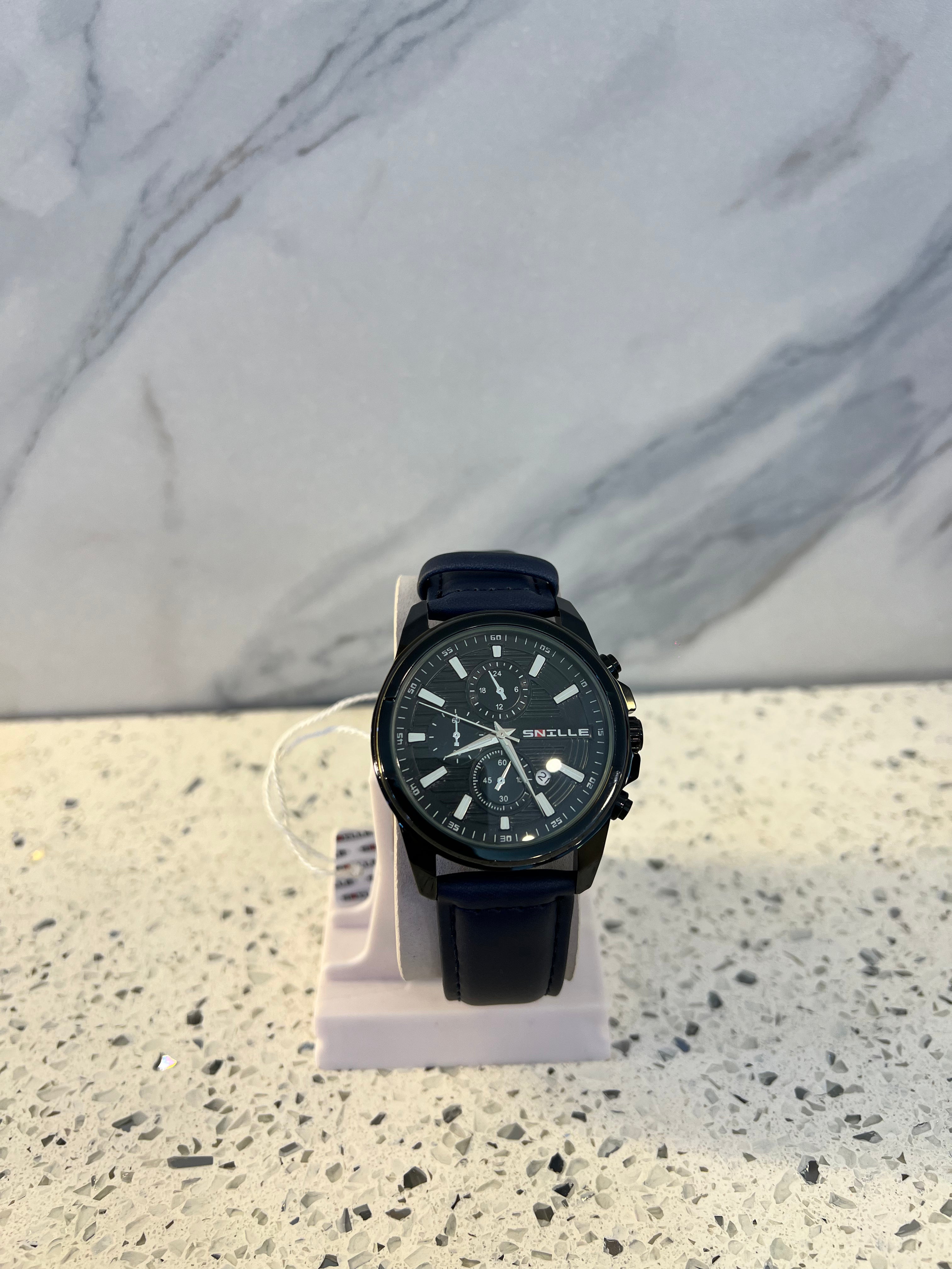 Tokyo Chronograph Leather Watch-W16