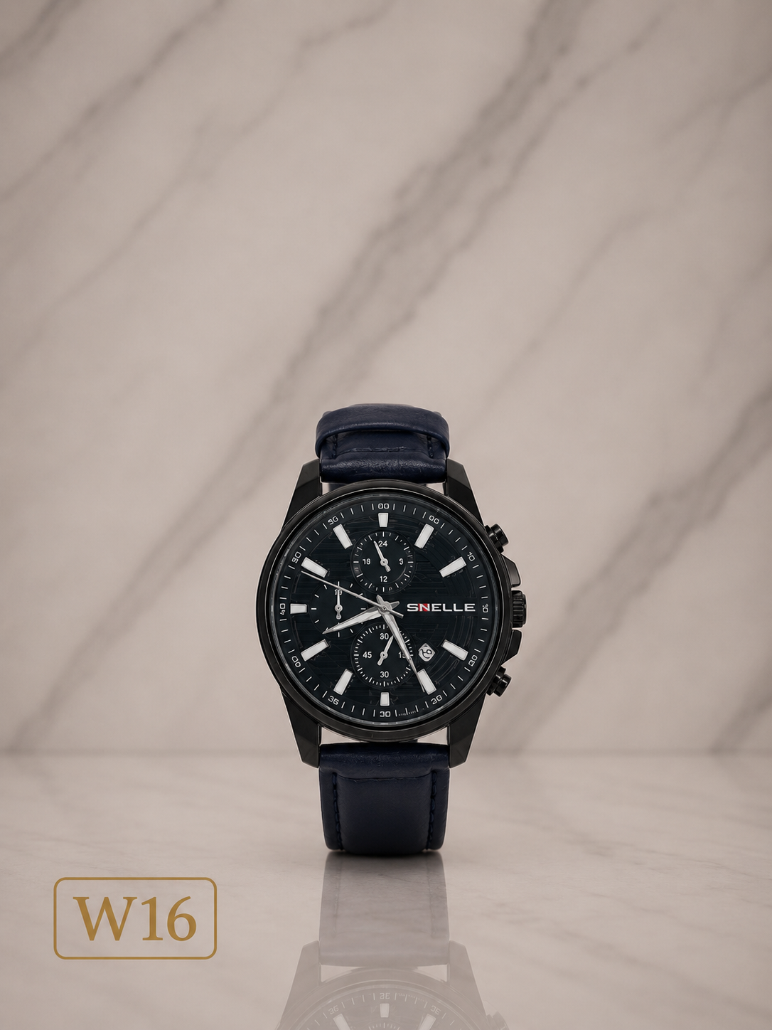 Tokyo Chronograph Leather Watch-W16