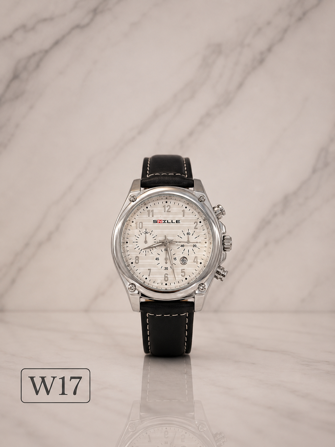 Tokyo Chronograph Leather Watch-W17