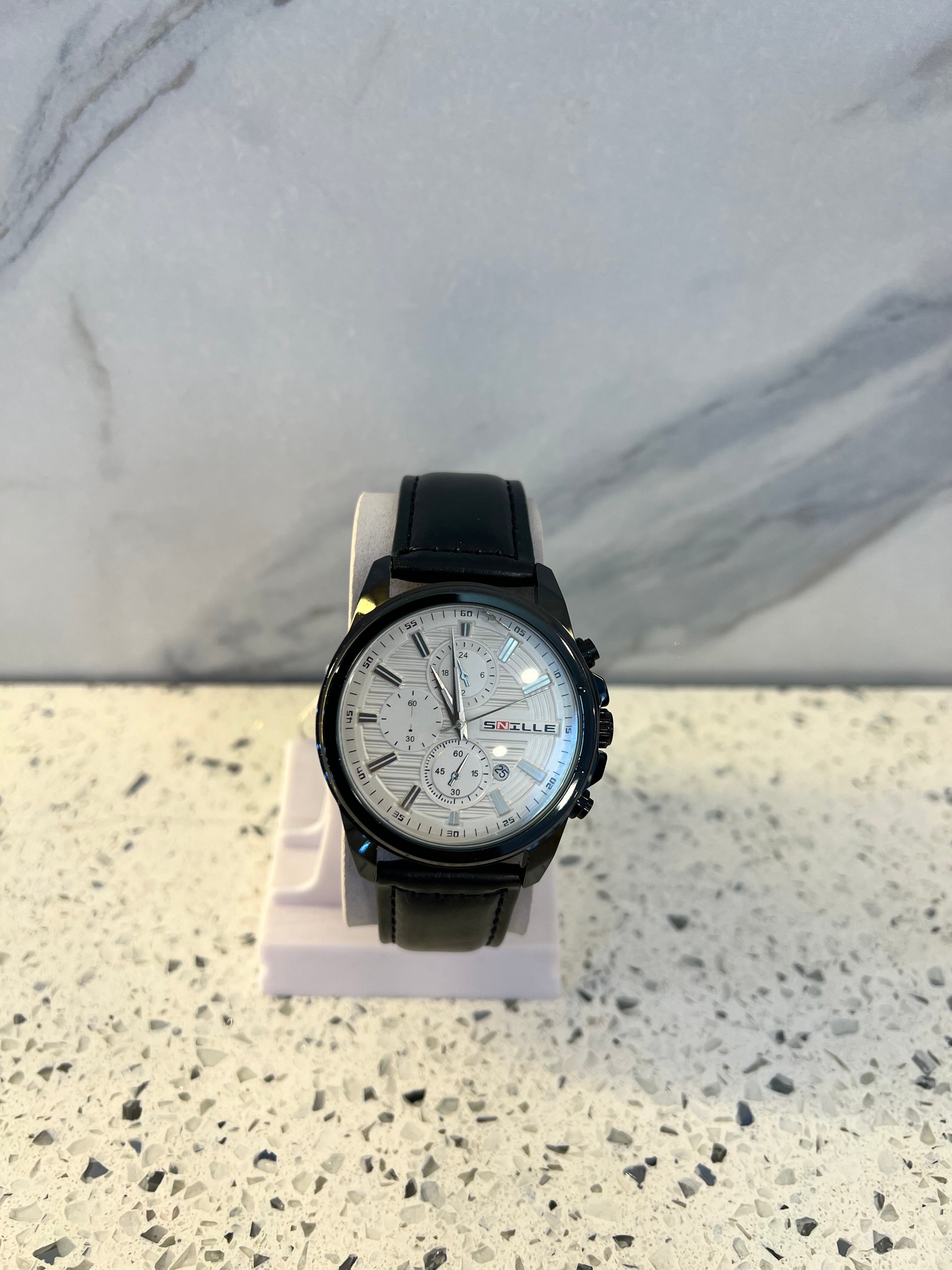 Tokyo Chronograph Leather Watch-W18