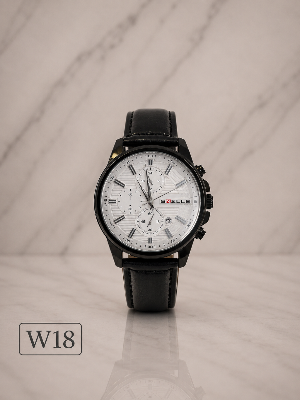 Tokyo Chronograph Leather Watch-W18