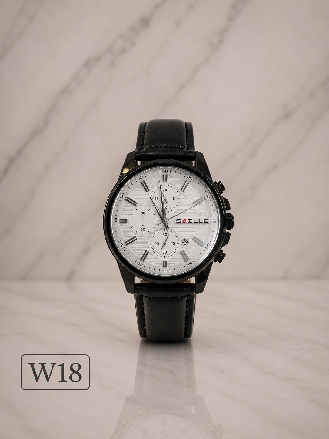 Tokyo Chronograph Leather Watch-W18
