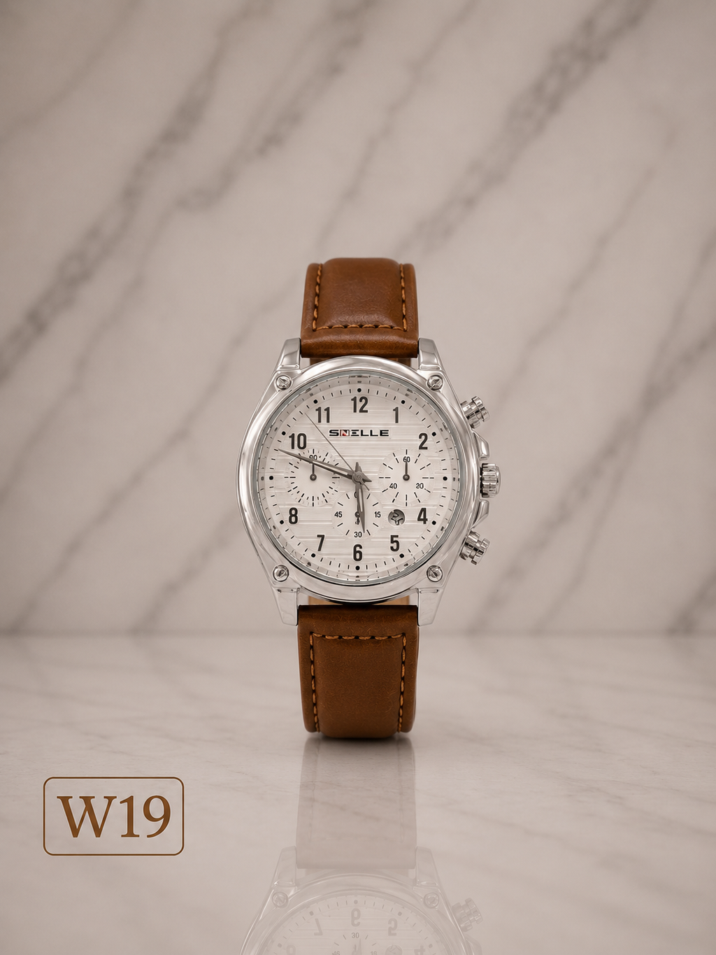 Tokyo Chronograph Leather Watch-W19