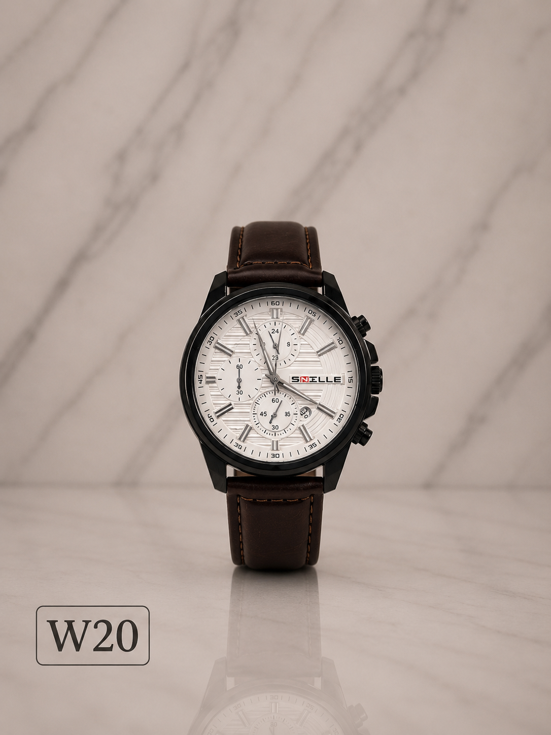 Tokyo Chronograph Leather Watch-W20