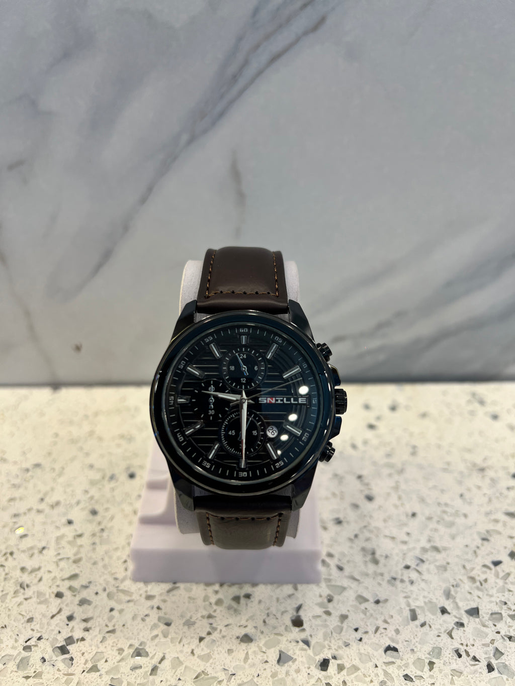 Tokyo Chronograph Leather Watch-W21