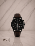 Tokyo Chronograph Leather Watch-W21