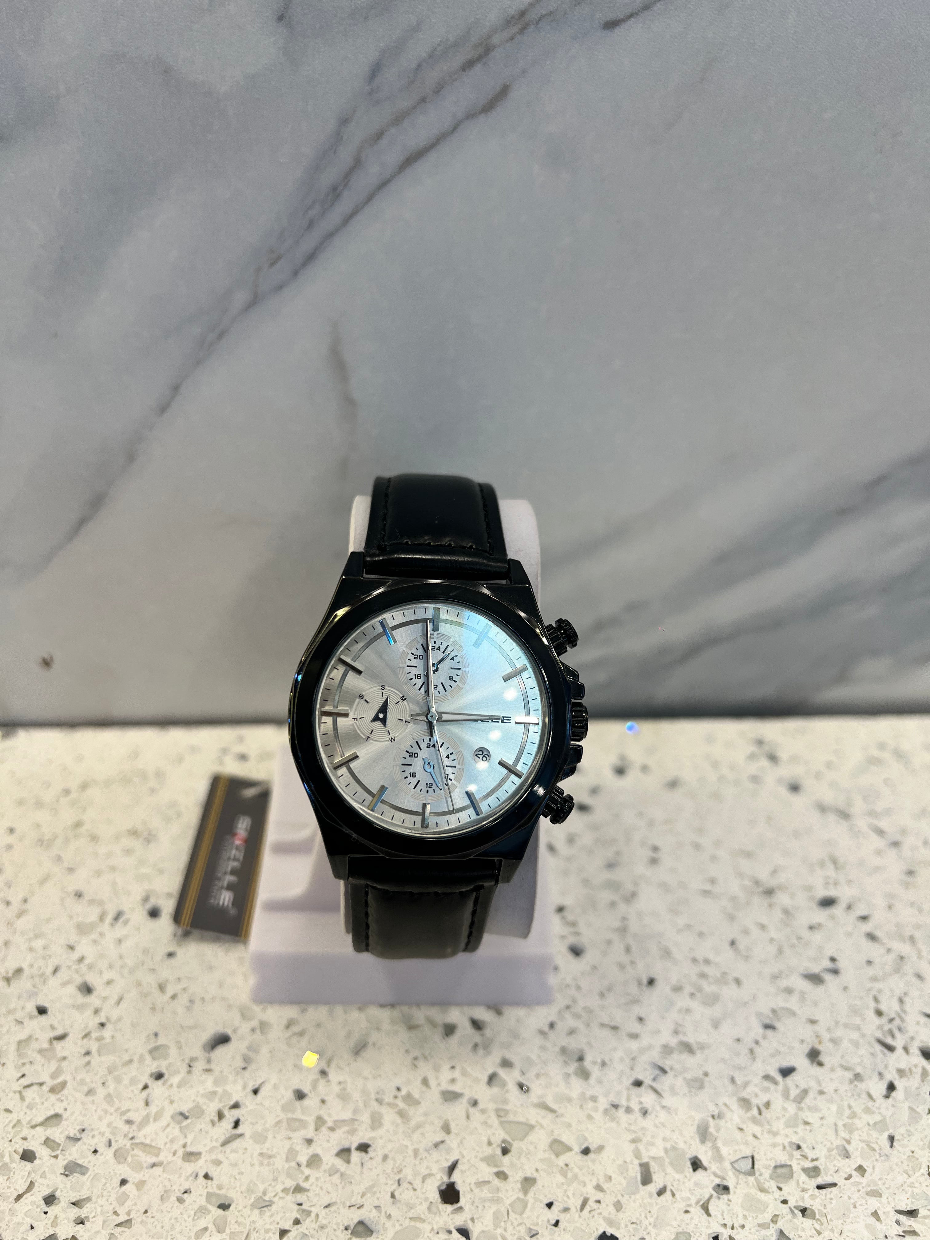 Tokyo Chronograph Leather Watch-W22