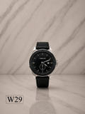 TUBULAR Chronograph Leather Strap Watch-W29